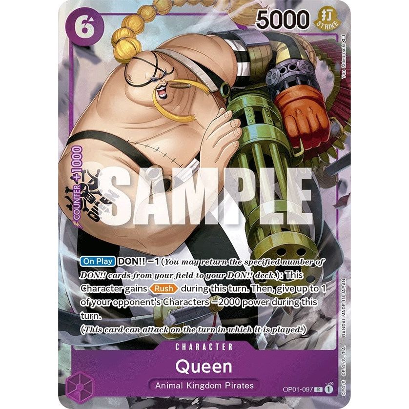 Image for Queen (Parallel) (OP01-097) (OP01) - One Piece Card Game
