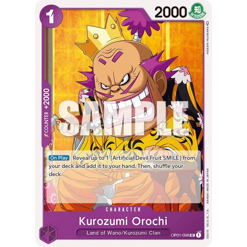 Image for Kurozumi Orochi (OP01-098) (OP01) - One Piece Card Game