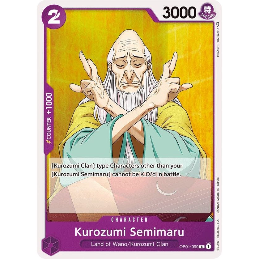 Image for Kurozumi Semimaru (OP01-099) (OP01) - One Piece Card Game