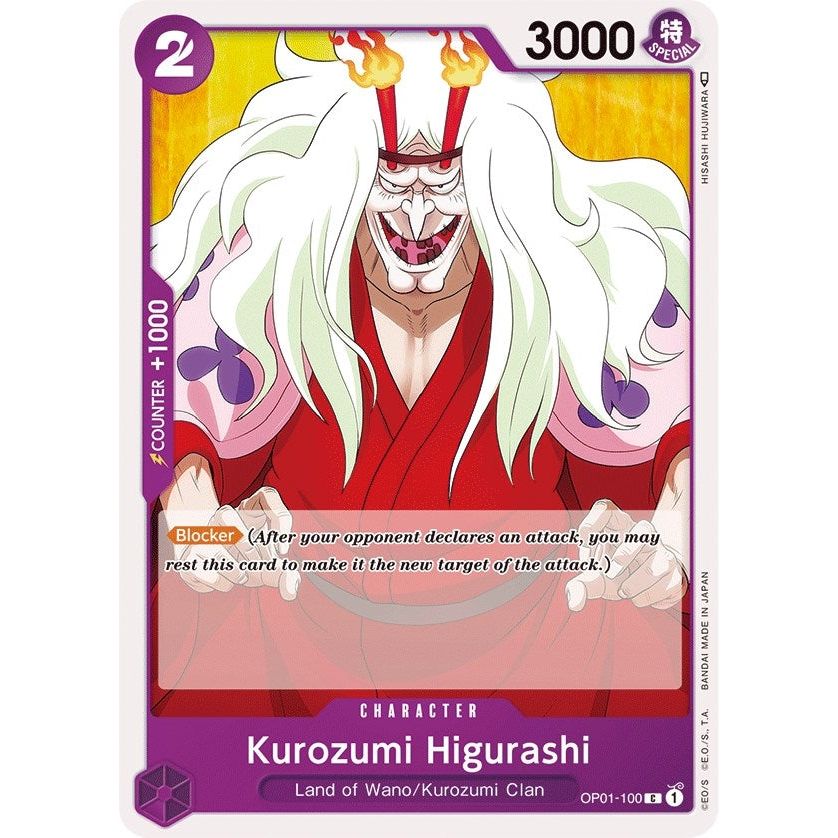 Image for Kurozumi Higurashi (OP01-100) (OP01) - One Piece Card Game