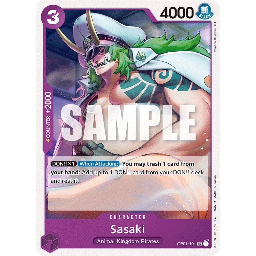 Image for Sasaki (OP01-101) (OP01) - One Piece Card Game