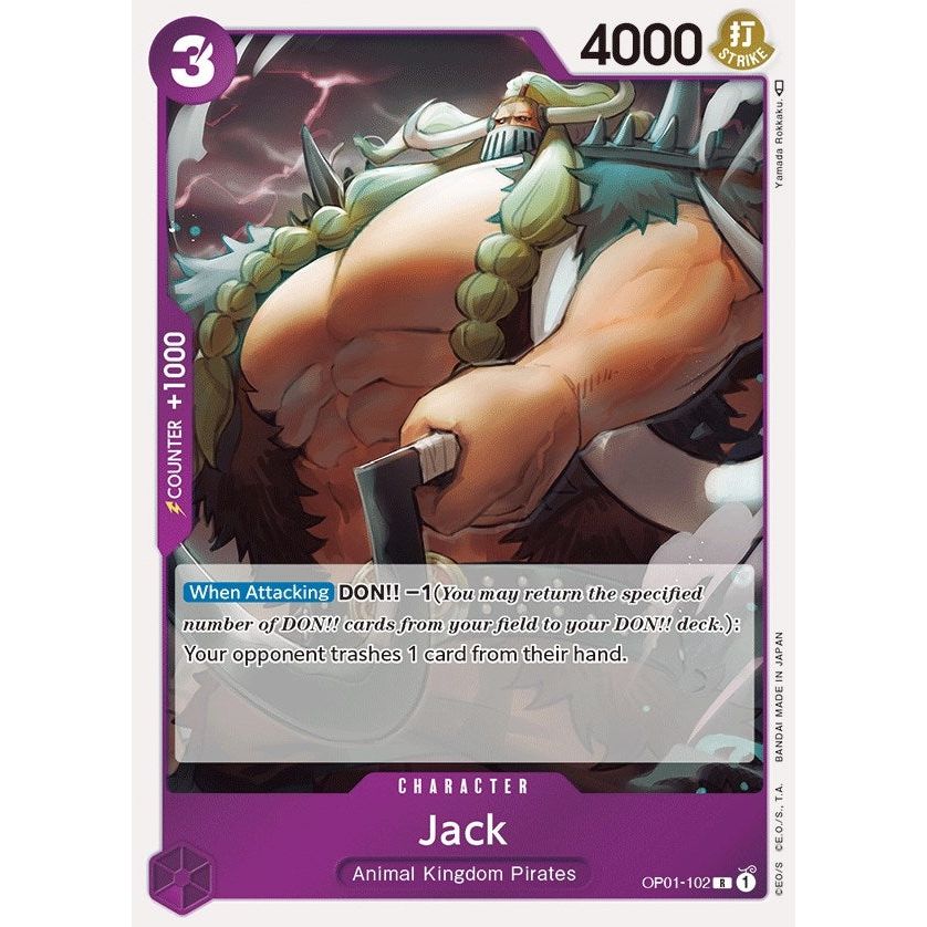 Image for Jack (OP01-102) (OP01) - One Piece Card Game