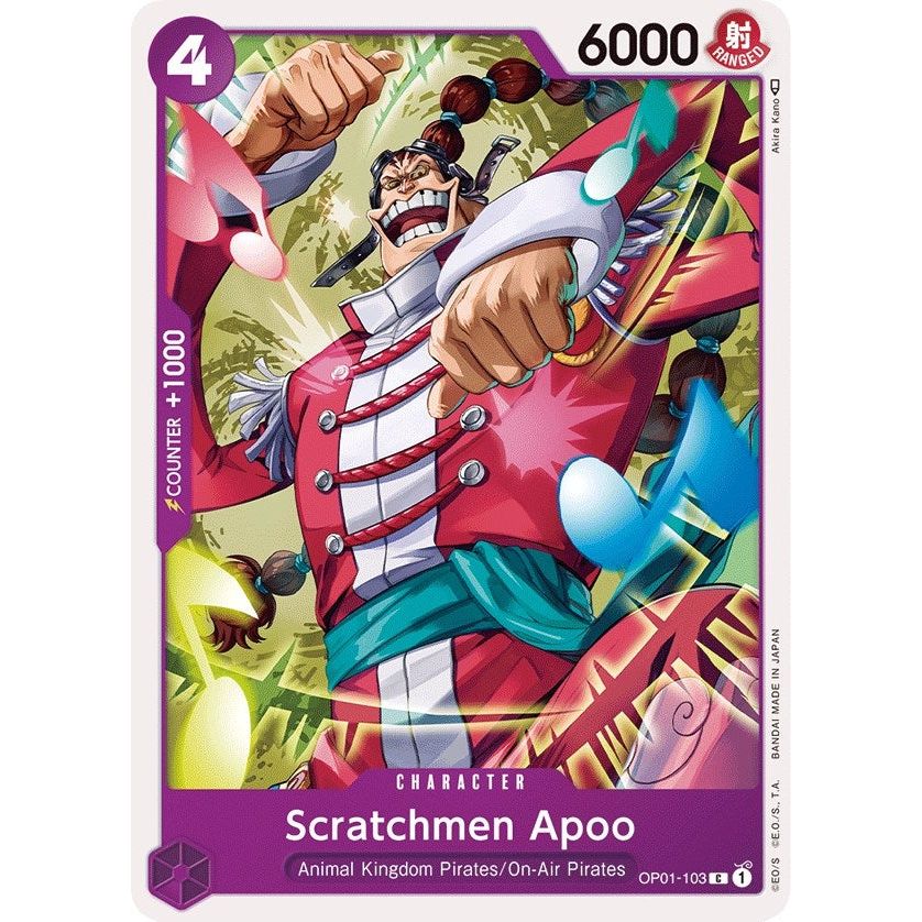 Image for Scratchmen Apoo (OP01-103) (OP01) - One Piece Card Game