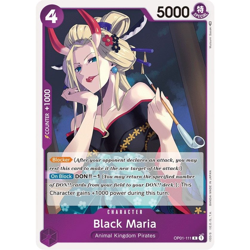 Image for Black Maria (OP01-111) (OP01) - One Piece Card Game