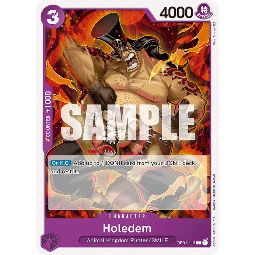 Image for Holedem (OP01-113) (OP01) - One Piece Card Game