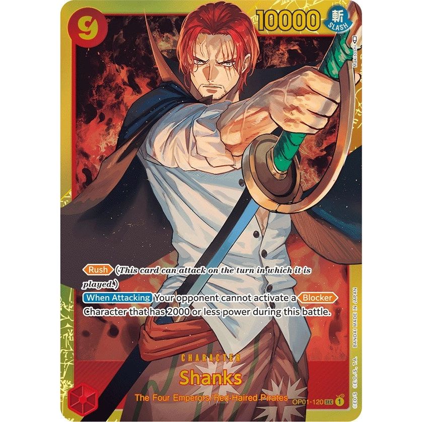 Image for Shanks (OP01-120) (OP01) - One Piece Card Game
