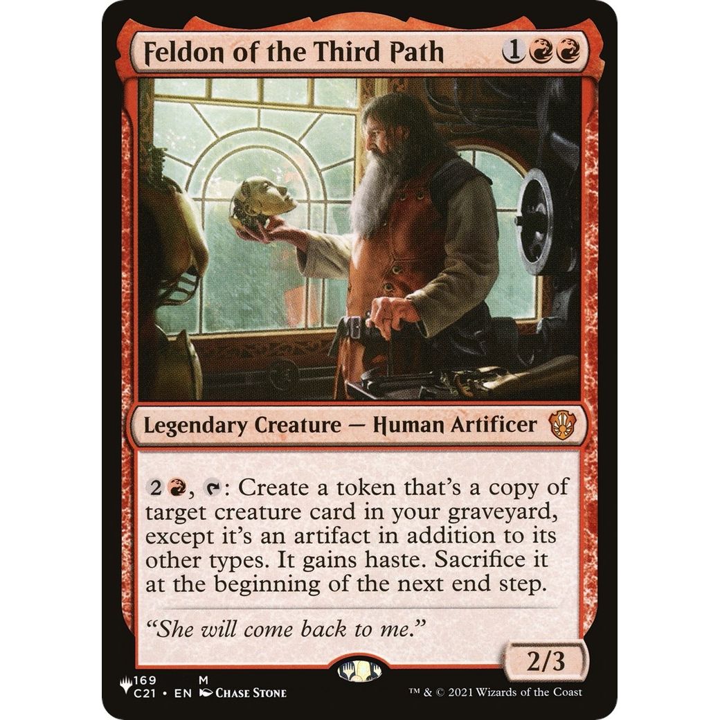 Image for Feldon of the Third Path (169/081) (LIST) - Magic: The Gathering