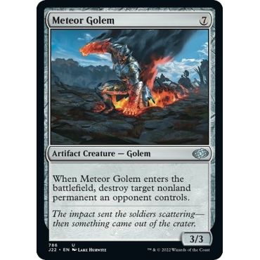 Image for Meteor Golem (786) (J22) - Magic: The Gathering