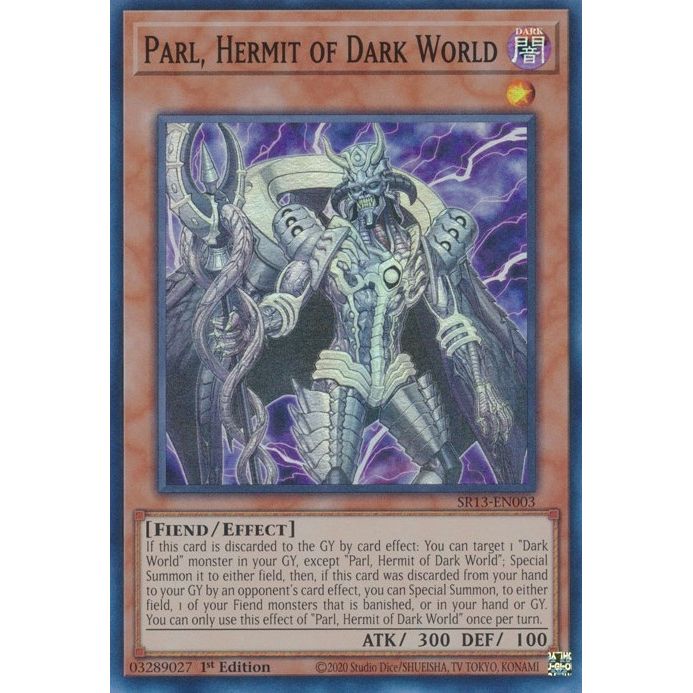 Image for Parl, Hermit of Dark World (SR13-EN003) (SR13) - YuGiOh