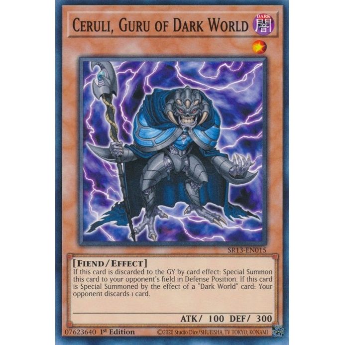 Image for Ceruli, Guru of Dark World (SR13-EN015) (SR13) - YuGiOh