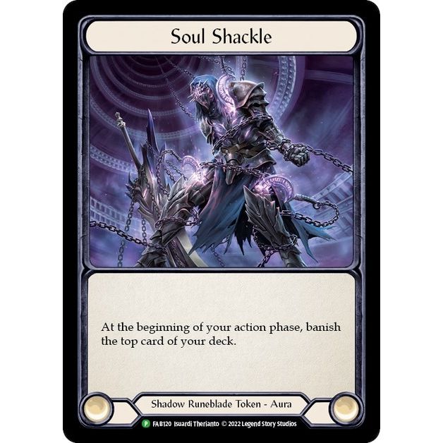 Image for Soul Shackle - FAB120 (FAB120) (PR) - Flesh and Blood TCG