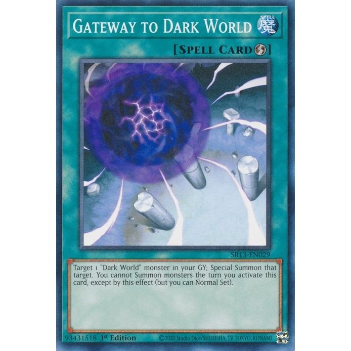 Image for Gateway to Dark World (SR13-EN029) (SR13) - YuGiOh