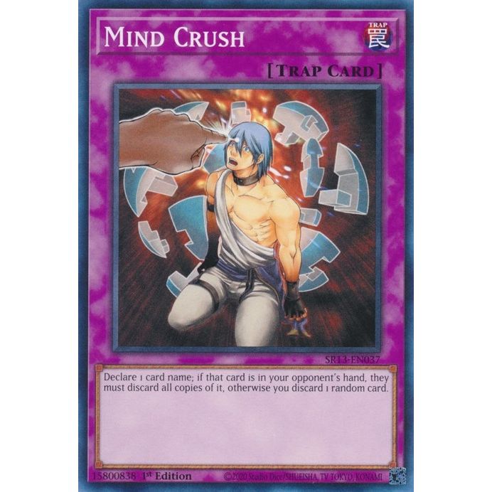 Image for Mind Crush (SR13-EN037) (SR13) - YuGiOh