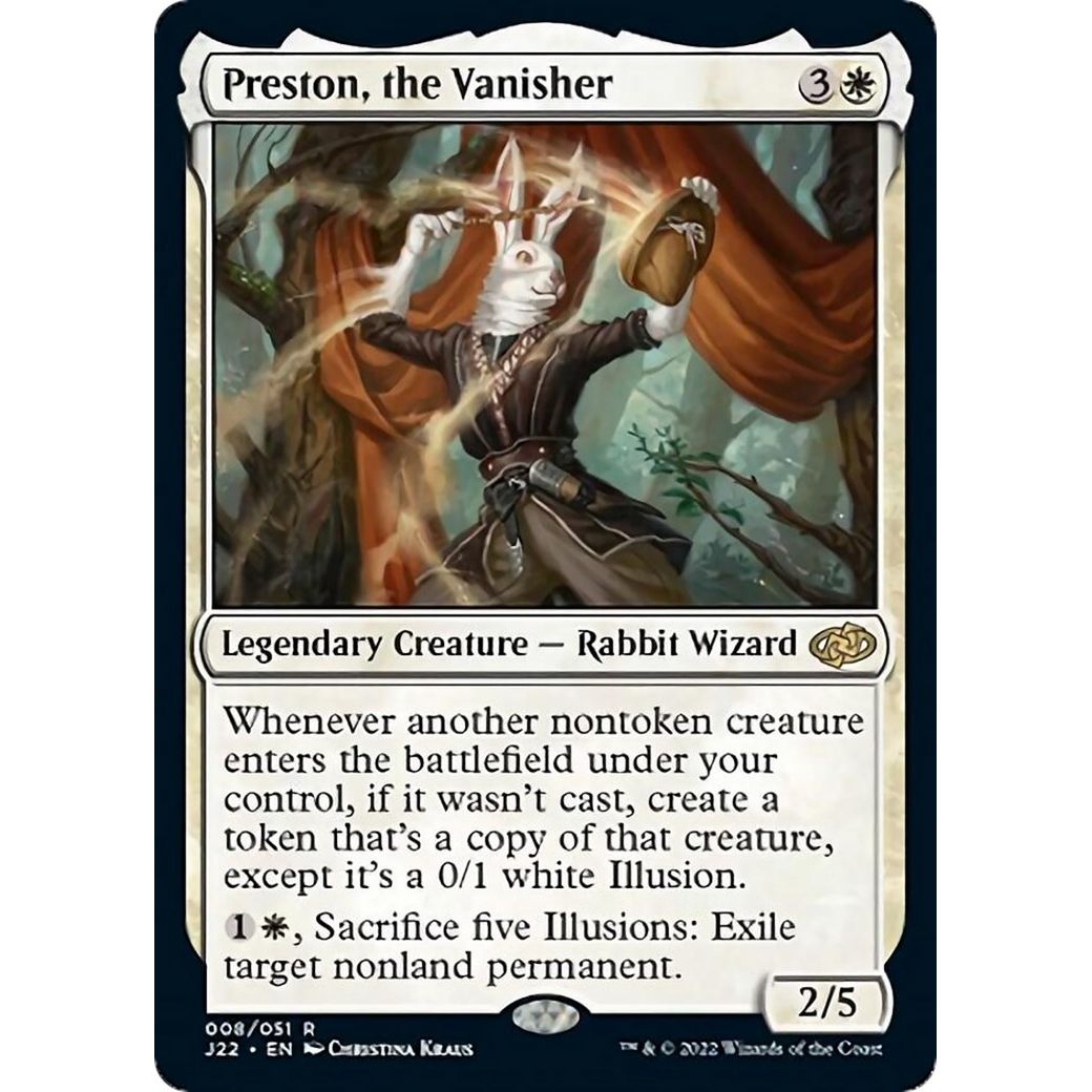 Image for Preston, the Vanisher (8) (J22) - Magic: The Gathering