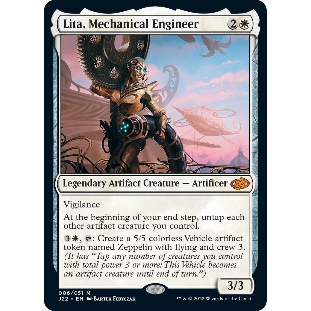 Image for Lita, Mechanical Engineer (6) (J22) - Magic: The Gathering