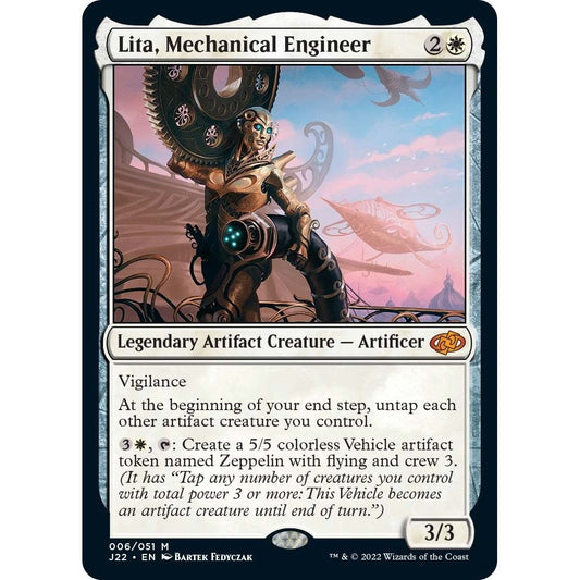 Image for Lita, Mechanical Engineer (6) (J22) - Magic: The Gathering