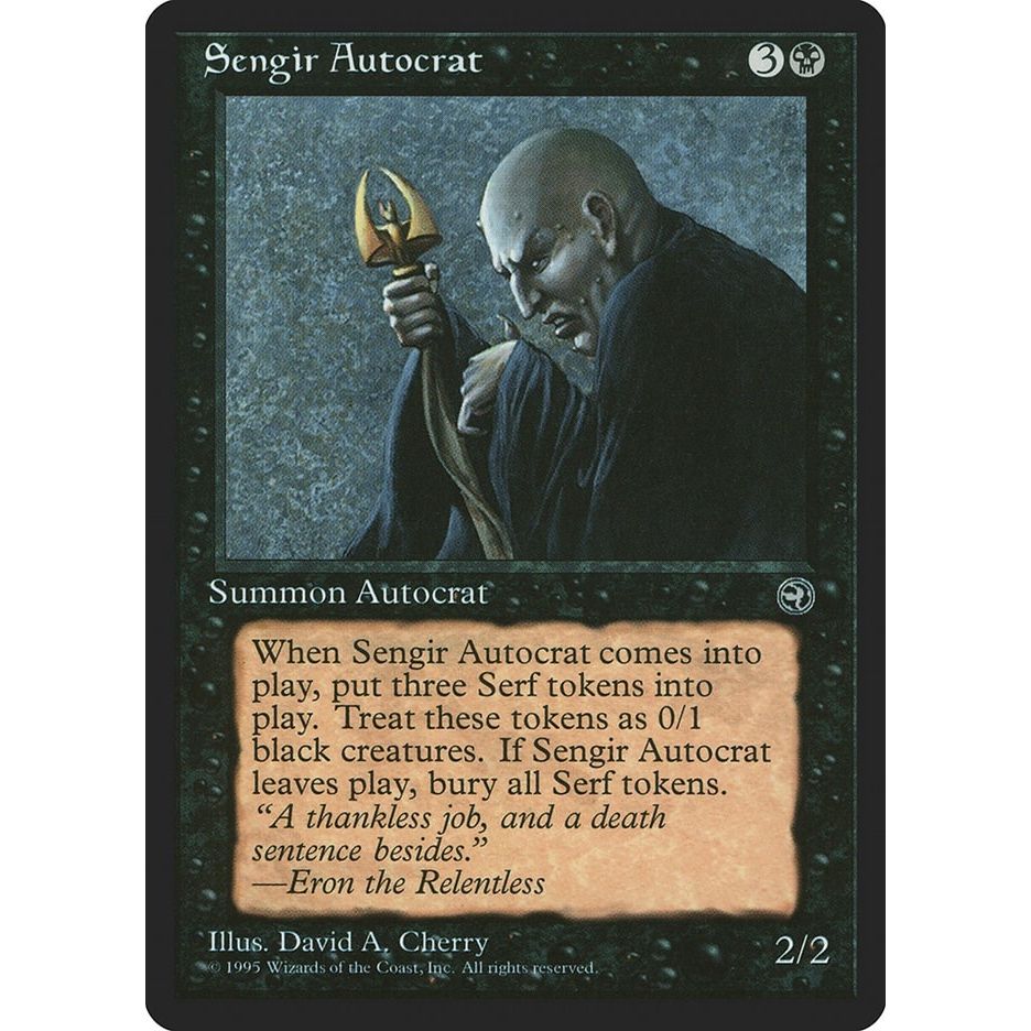Image for Sengir Autocrat (HML) - Magic: The Gathering
