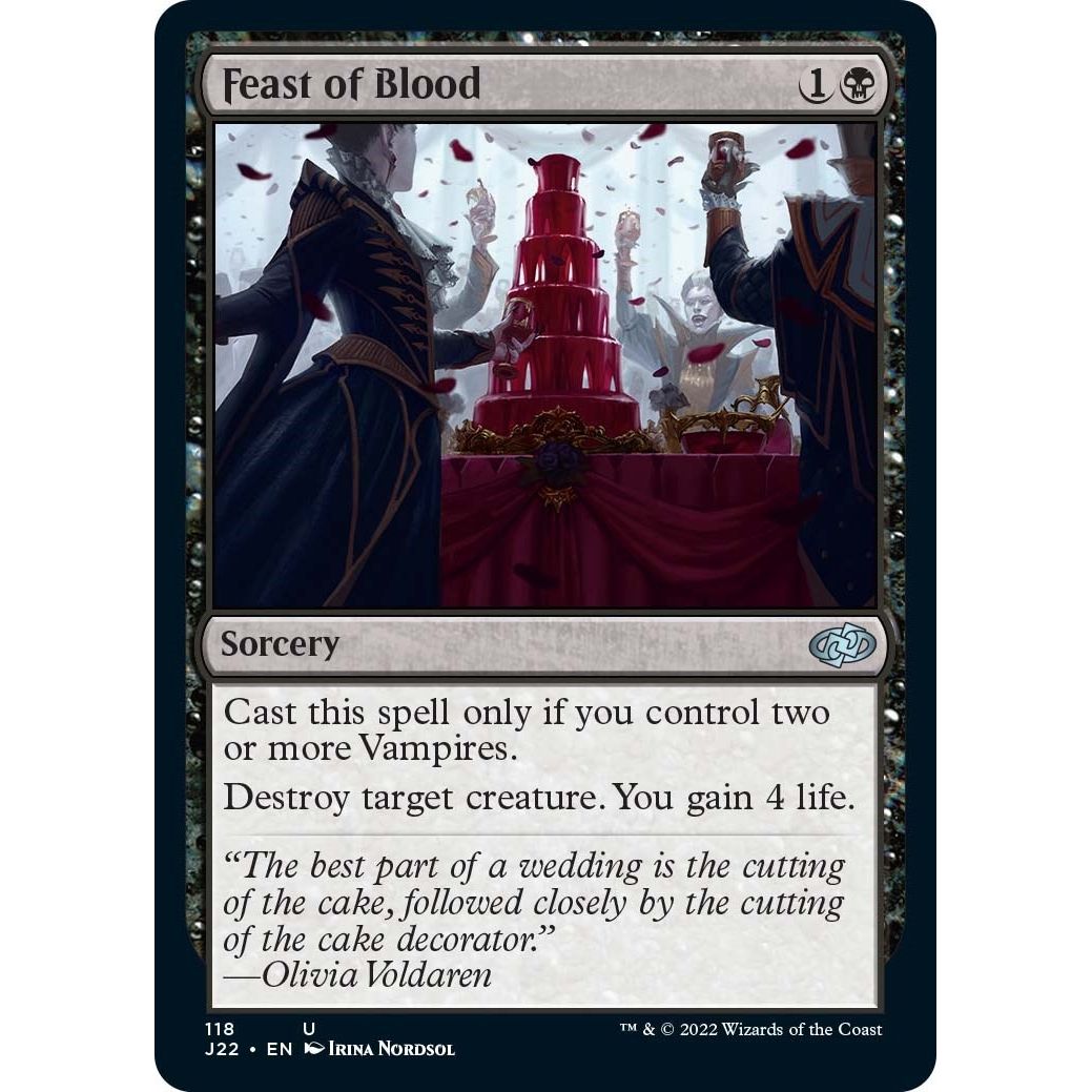 Image for Feast of Blood (118) (J22) - Magic: The Gathering