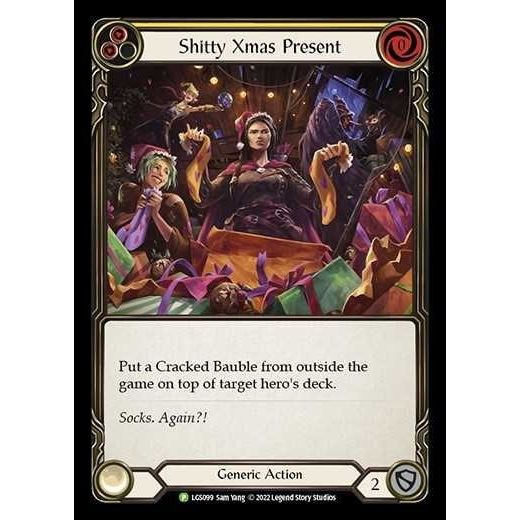 Image for Shitty Xmas Present - LGS099 (LGS099) (PR) - Flesh and Blood TCG