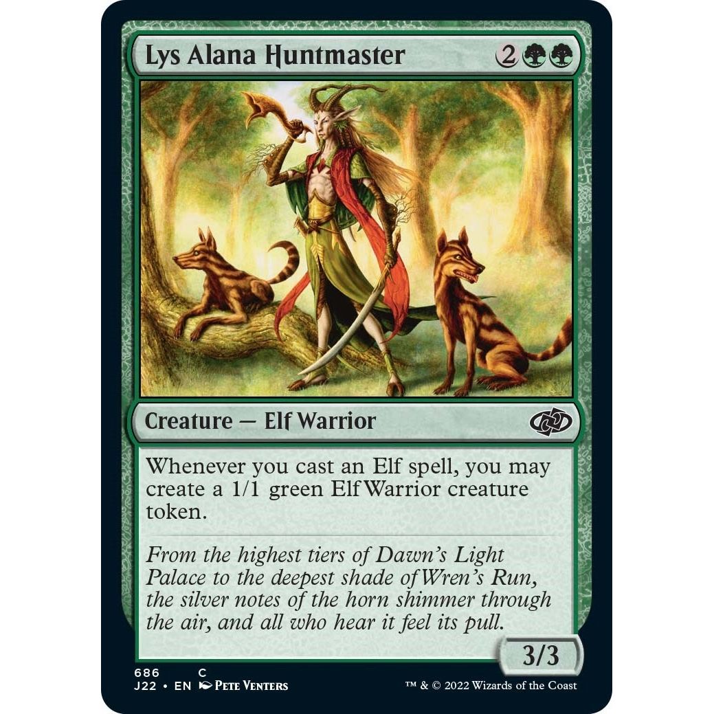 Image for Lys Alana Huntmaster (686) (J22) - Magic: The Gathering