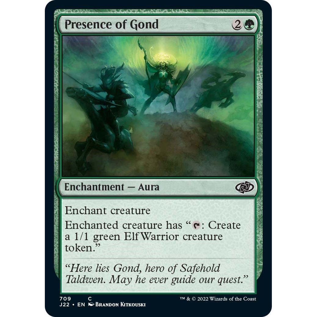 Image for Presence of Gond (709) (J22) - Magic: The Gathering