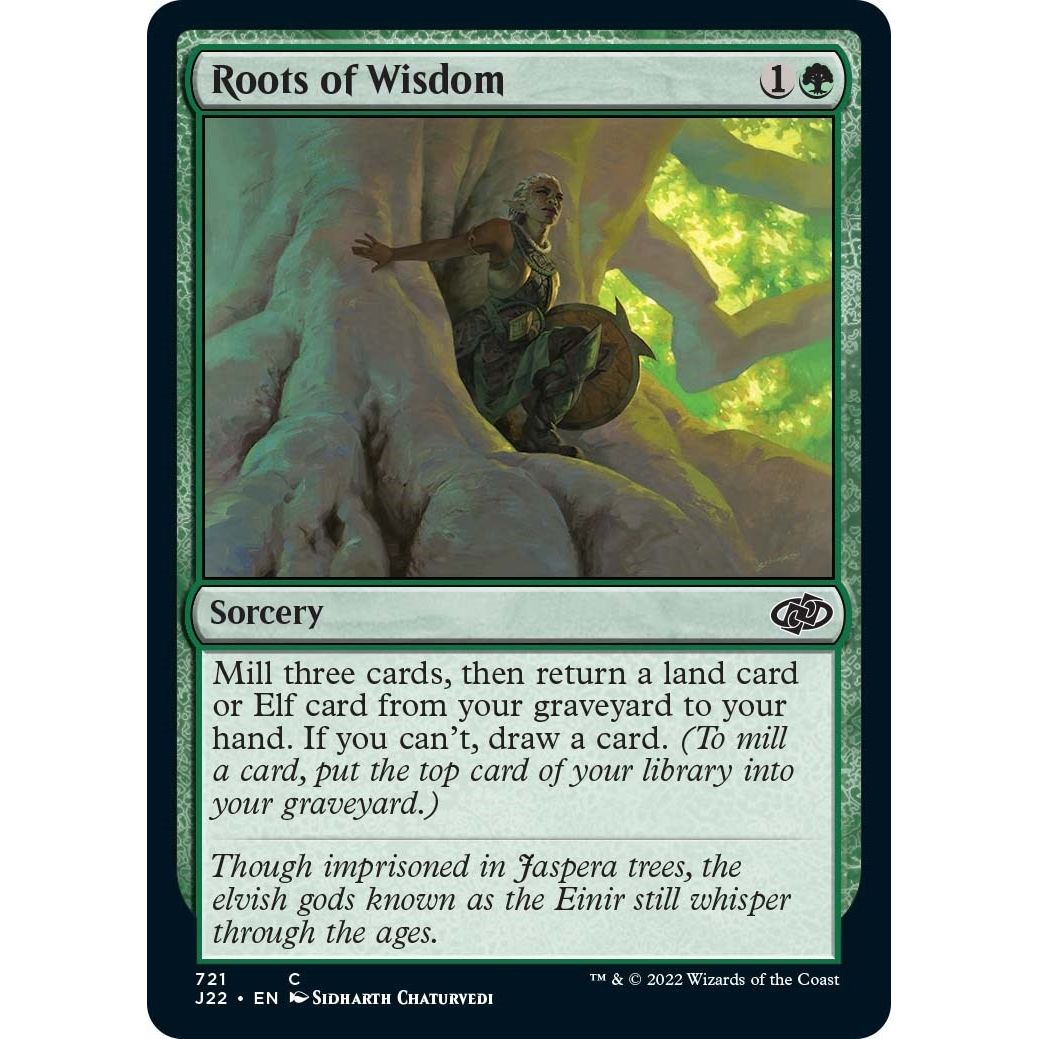 Image for Roots of Wisdom (721) (J22) - Magic: The Gathering