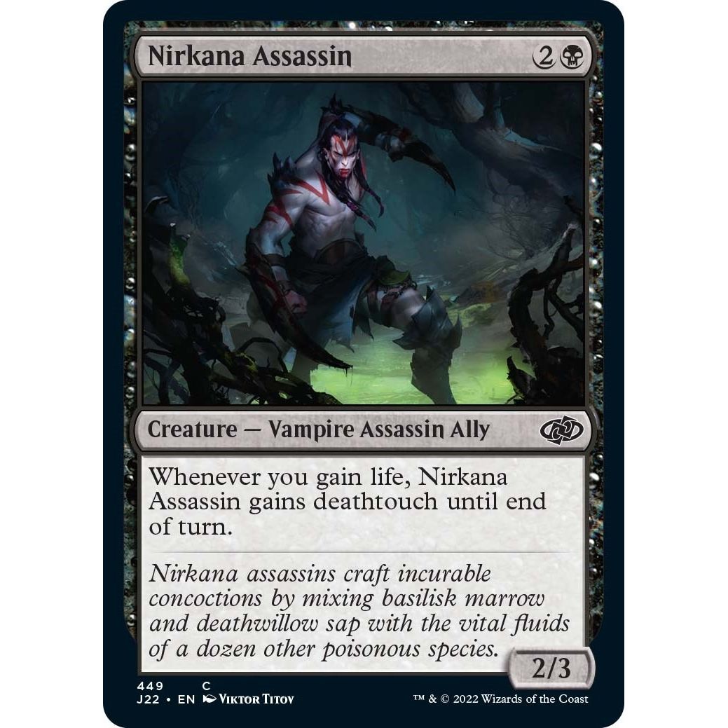 Image for Nirkana Assassin (449) (J22) - Magic: The Gathering