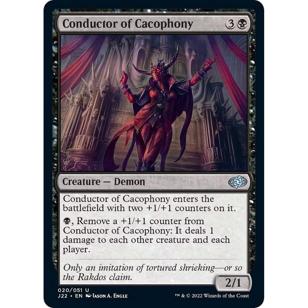 Image for Conductor of Cacophony (20) (J22) - Magic: The Gathering