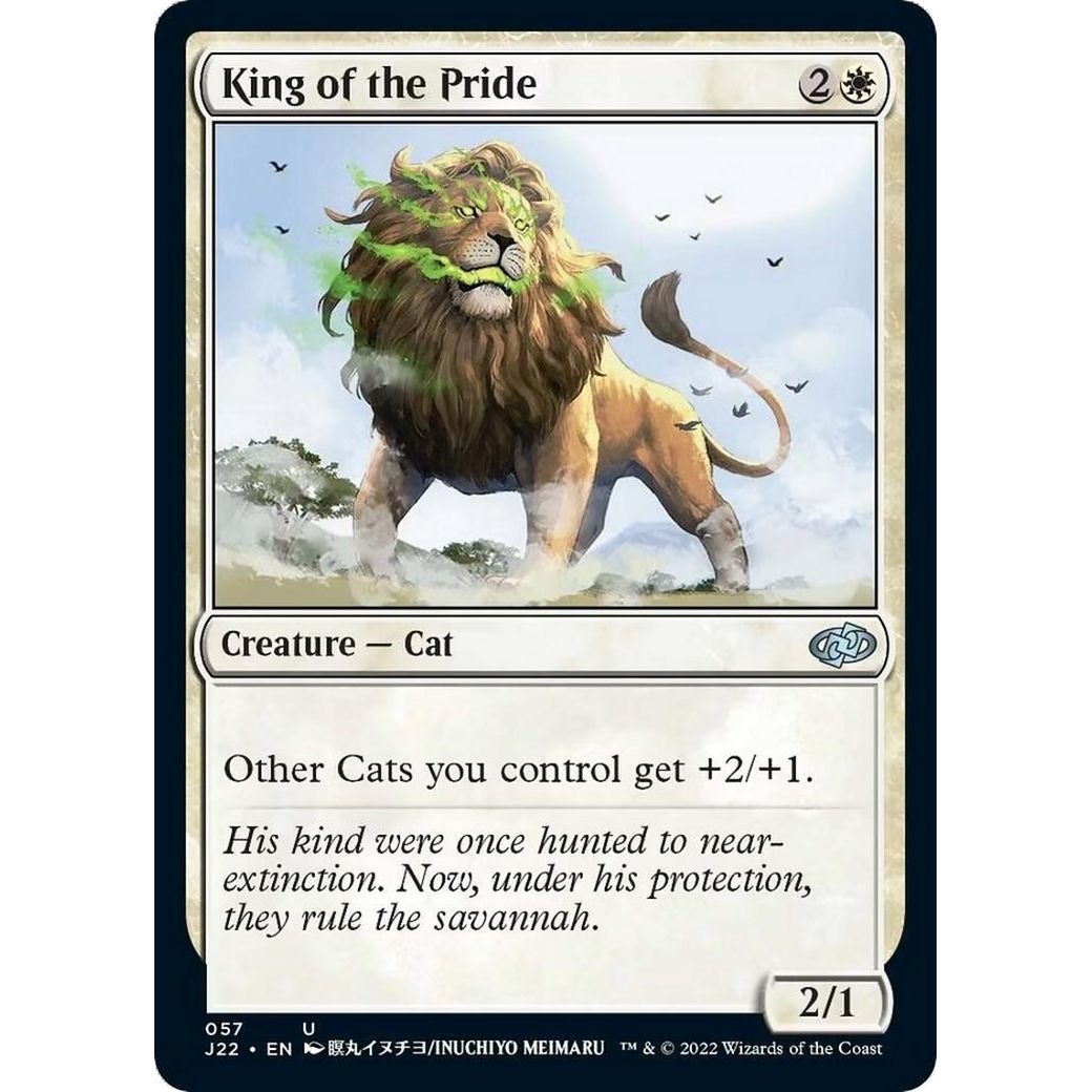 Image for King of the Pride (57) (J22) - Magic: The Gathering