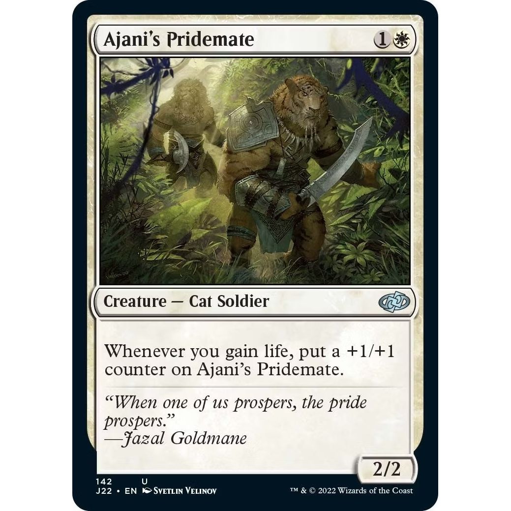 Image for Ajani's Pridemate (142) (J22) - Magic: The Gathering