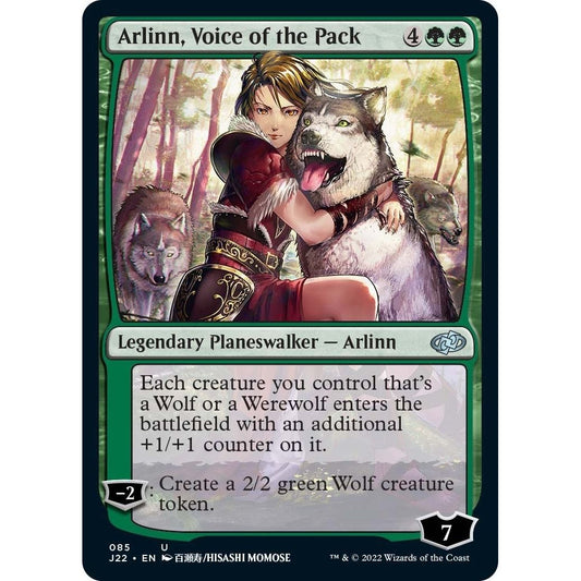 Image for Arlinn, Voice of the Pack (85) (J22) - Magic: The Gathering