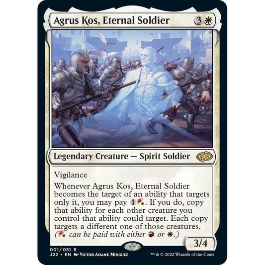 Image for Agrus Kos, Eternal Soldier (1) (J22) - Magic: The Gathering