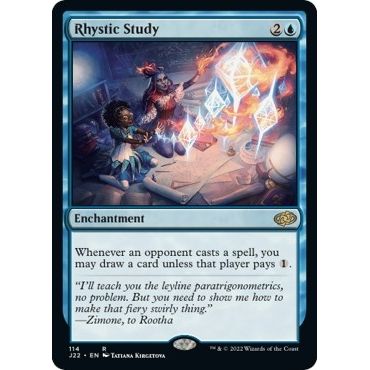 Image for Rhystic Study (114) (J22) - Magic: The Gathering