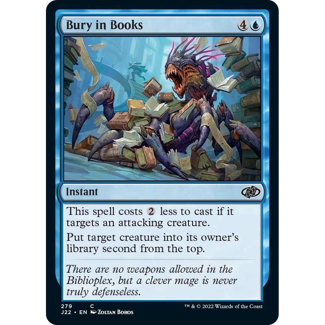 Image for Bury in Books (279) (J22) - Magic: The Gathering