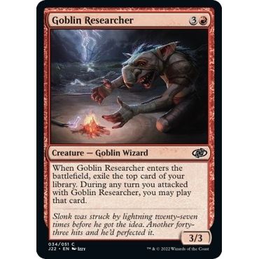 Image for Goblin Researcher (34) (J22) - Magic: The Gathering