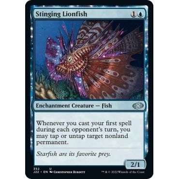 Image for Stinging Lionfish (352) (J22) - Magic: The Gathering