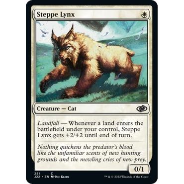 Image for Steppe Lynx (251) (J22) - Magic: The Gathering