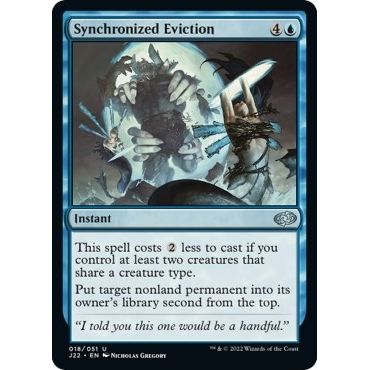 Image for Synchronized Eviction (18) (J22) - Magic: The Gathering