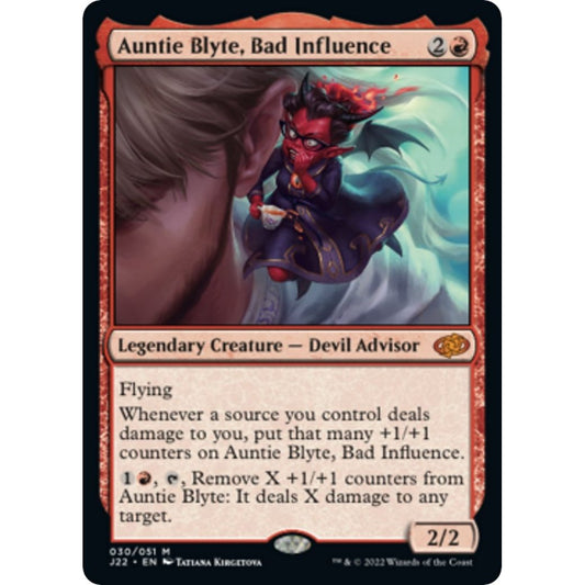 Image for Auntie Blyte, Bad Influence (30) (J22) - Magic: The Gathering