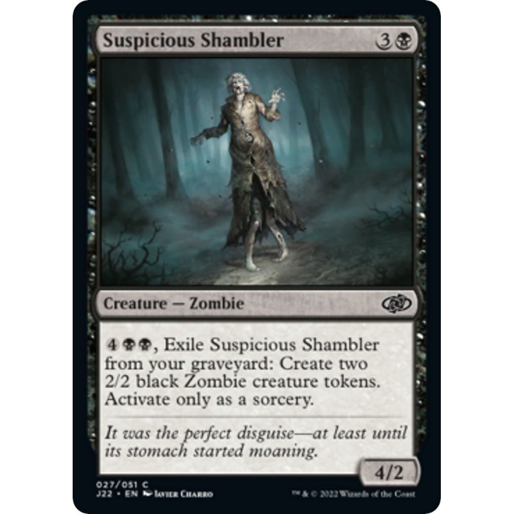 Image for Suspicious Shambler (27) (J22) - Magic: The Gathering