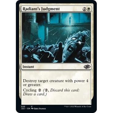 Image for Radiant's Judgment (230) (J22) - Magic: The Gathering