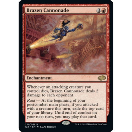 Image for Brazen Cannonade (31) (J22) - Magic: The Gathering