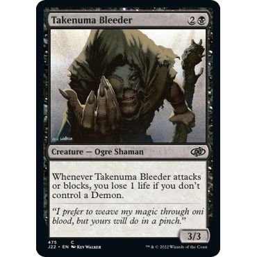 Image for Takenuma Bleeder (475) (J22) - Magic: The Gathering