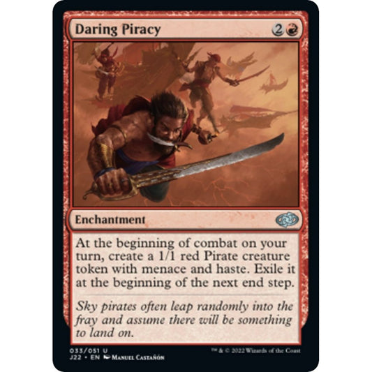 Image for Daring Piracy (33) (J22) - Magic: The Gathering