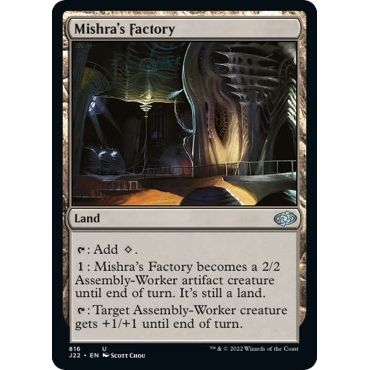 Image for Mishra's Factory (816) (J22) - Magic: The Gathering