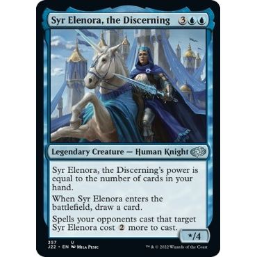 Image for Syr Elenora, the Discerning (357) (J22) - Magic: The Gathering