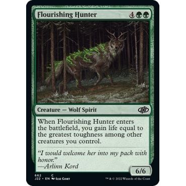 Image for Flourishing Hunter (662) (J22) - Magic: The Gathering