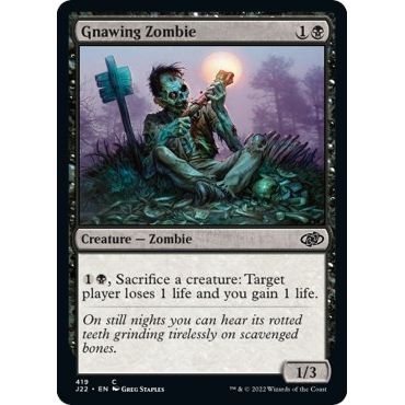 Image for Gnawing Zombie (419) (J22) - Magic: The Gathering