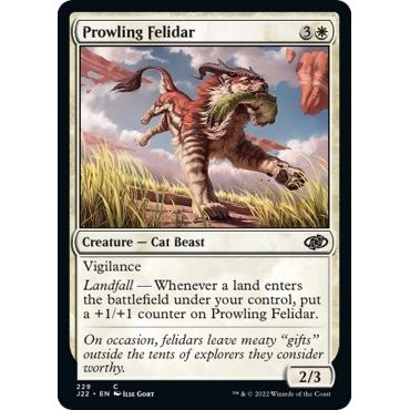 Image for Prowling Felidar (229) (J22) - Magic: The Gathering