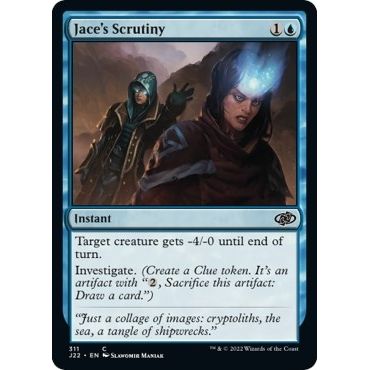 Image for Jace's Scrutiny (311) (J22) - Magic: The Gathering